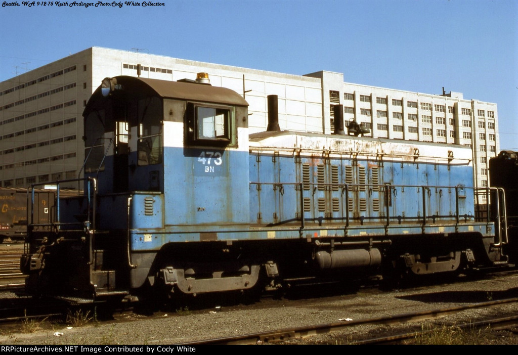 Burlington Northern NW2 473